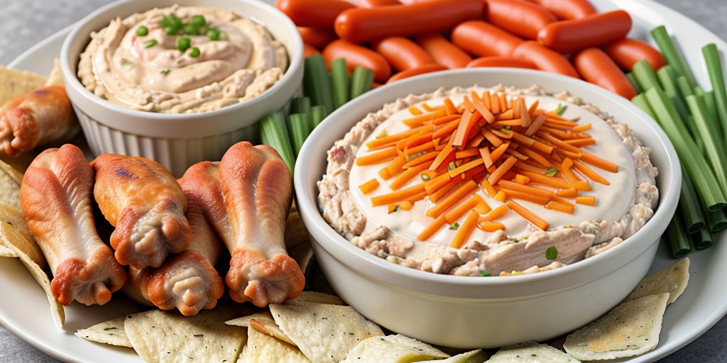 crockpot chicken wing dip with raw chicken