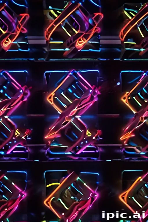 coolest neon wallpaper