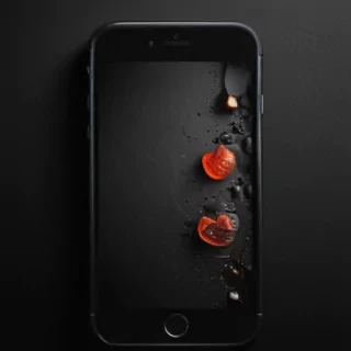 iphone black wallpaper
