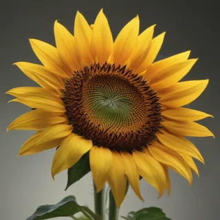 sunflower outline