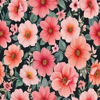 flowers with no background