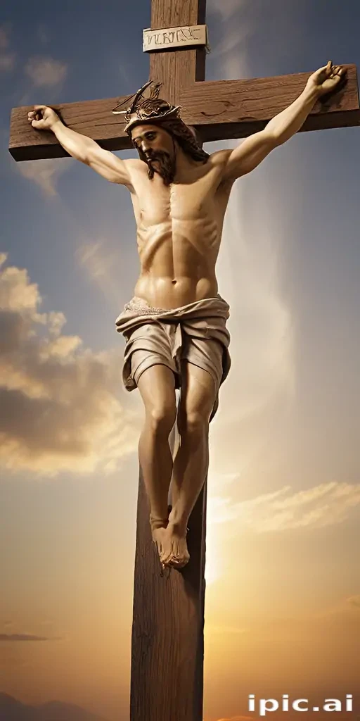 image of jesus on a cross