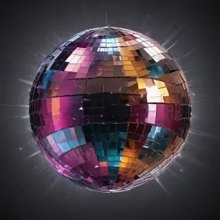 disco ball png transparent
