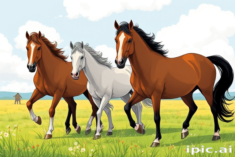 horses clip art