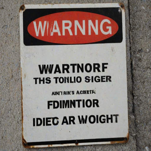 warning sign
