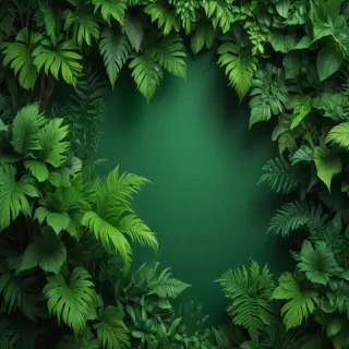 green aesthetic background