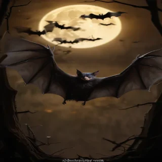 pictures of halloween bats
