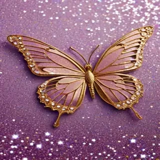 glitter butterfly wallpaper
