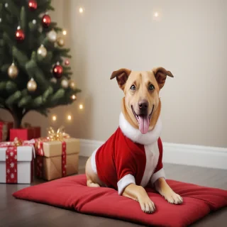 dog christmas photos