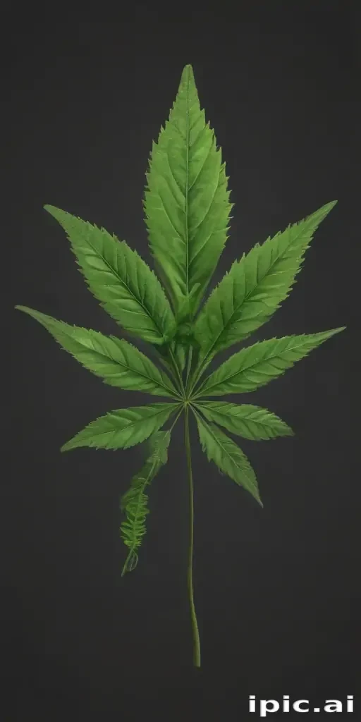 weed leaf png