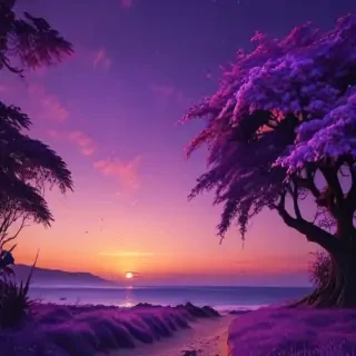 purple aesthetic wallpaper laptop