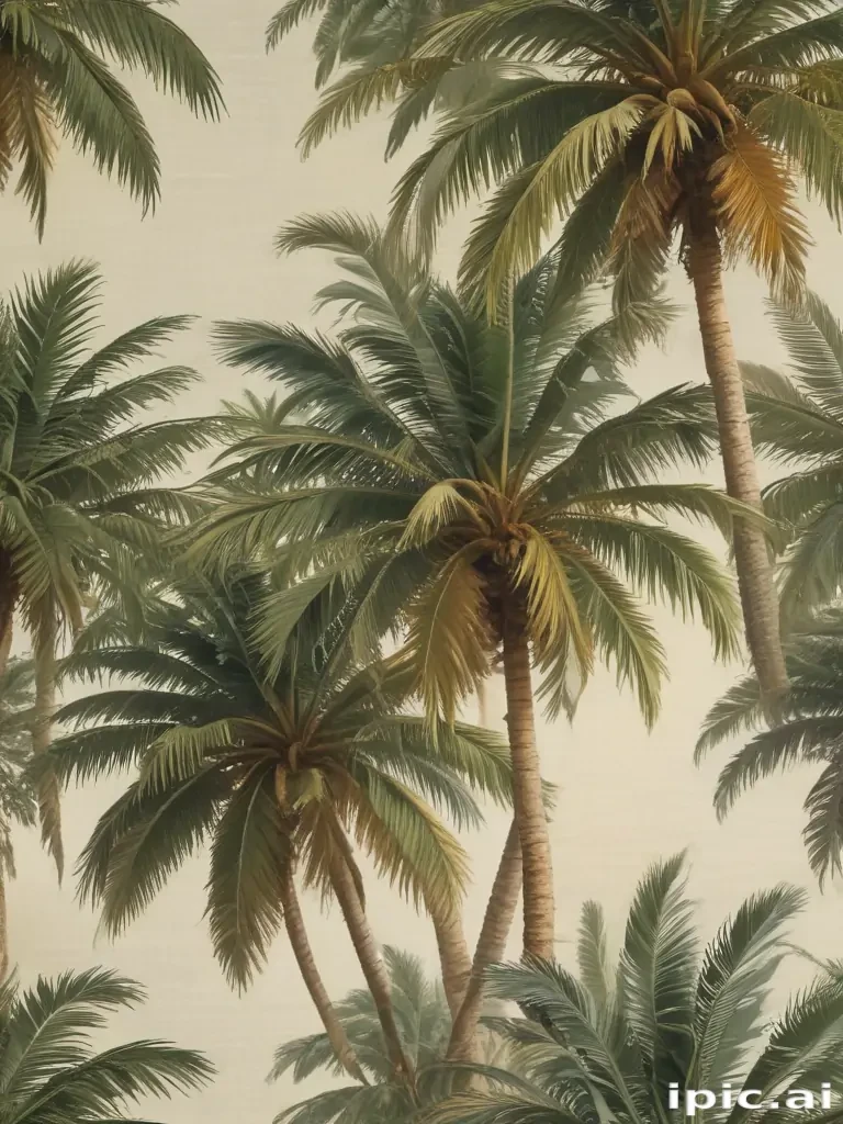 aesthetic palm tree wallpaper