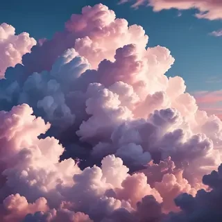 aesthetic clouds wallpaper