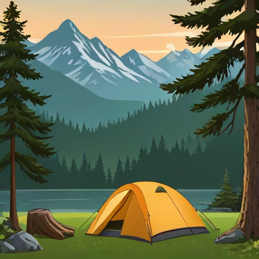 camping background