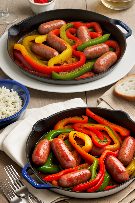 what to serve with sausage and peppers