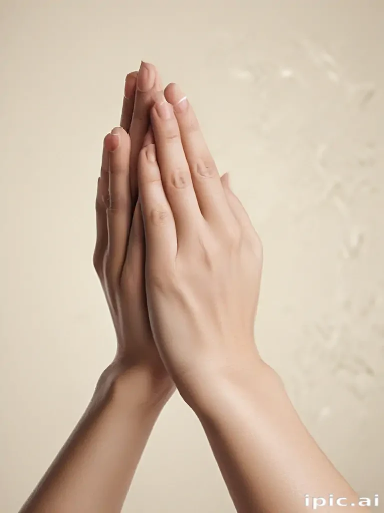 pray hands png