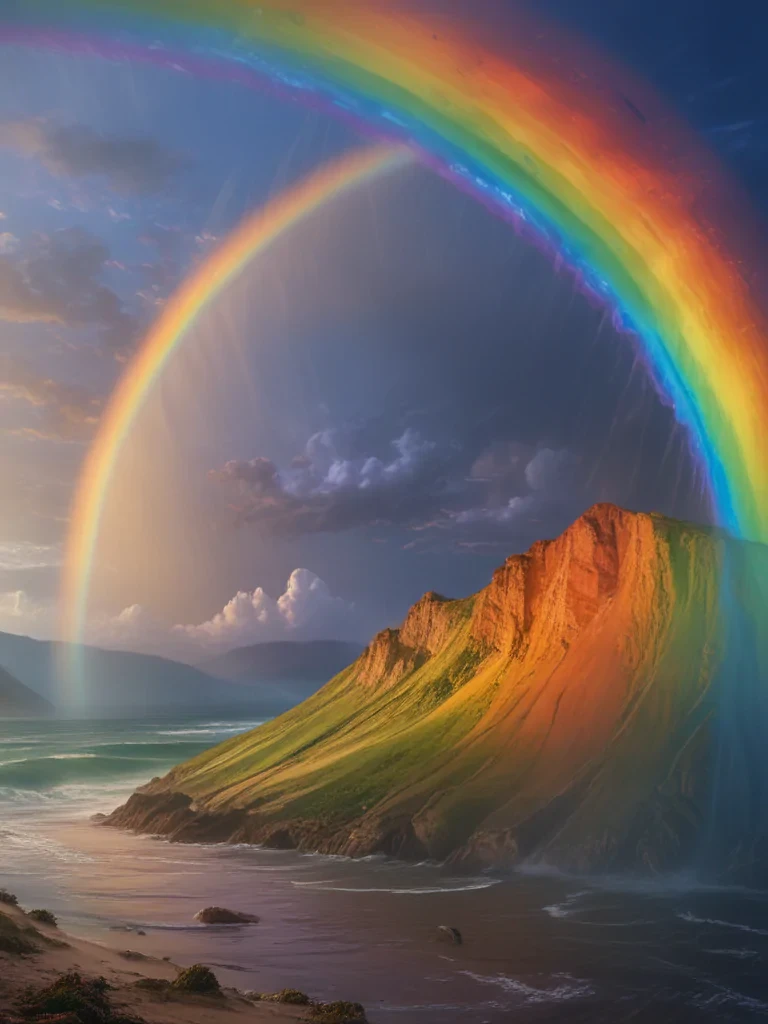 rainbow backround