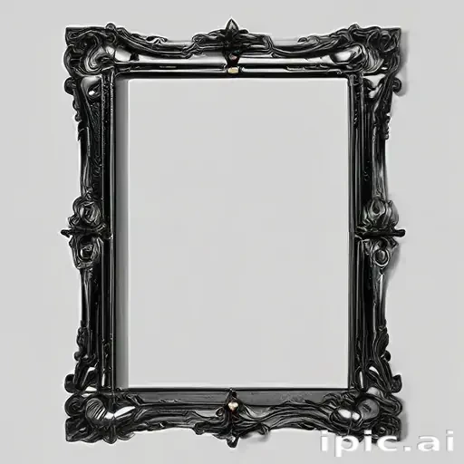 black frame transparent