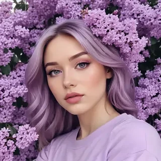 lilac aesthetic