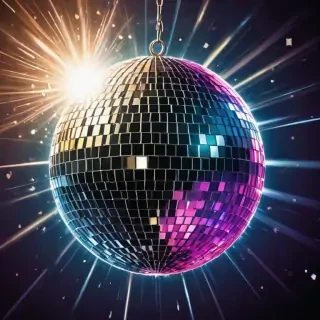 disco ball png transparent