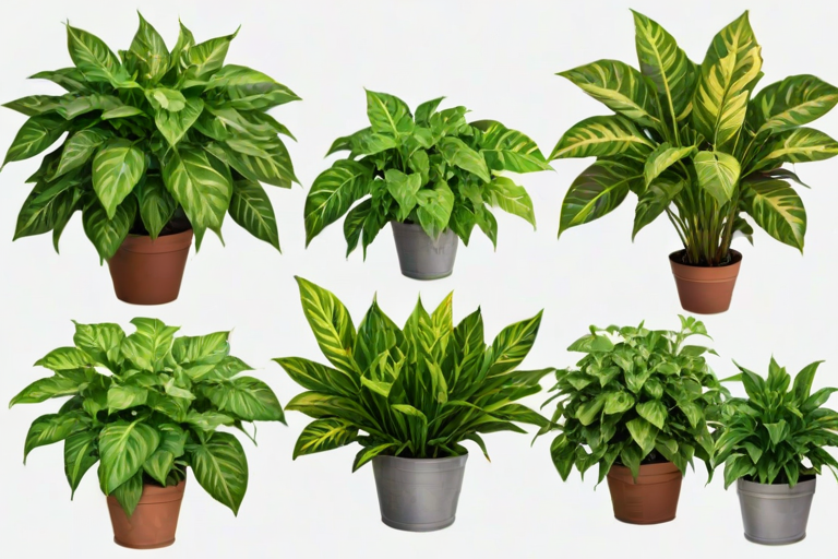 plants transparent background