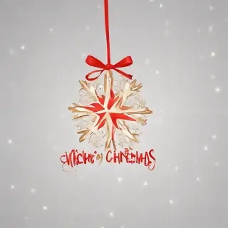 transparent merry christmas