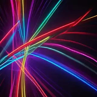 neon colorful background