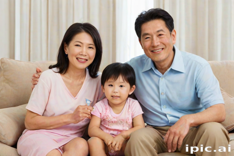 free use asian family