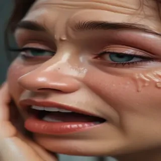 picture of someone crying