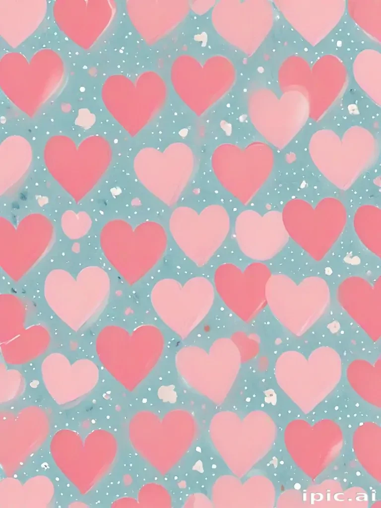cute heart background