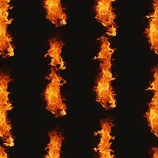 background with fire