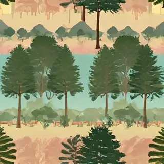 background trees