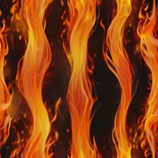 background on fire