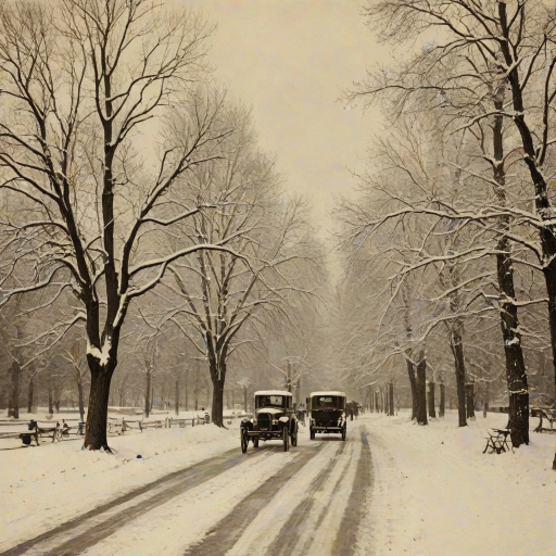 vintage winter pictures