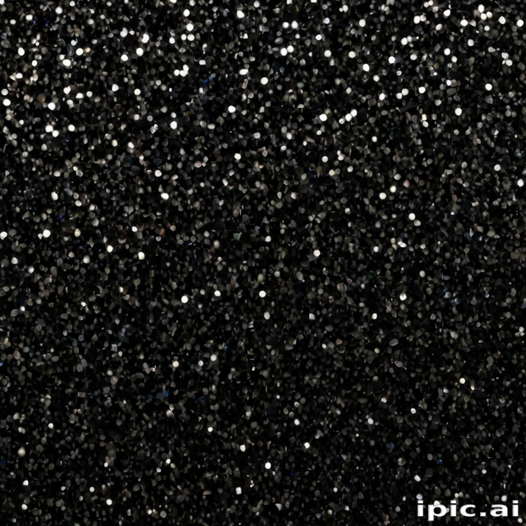 black background glitter