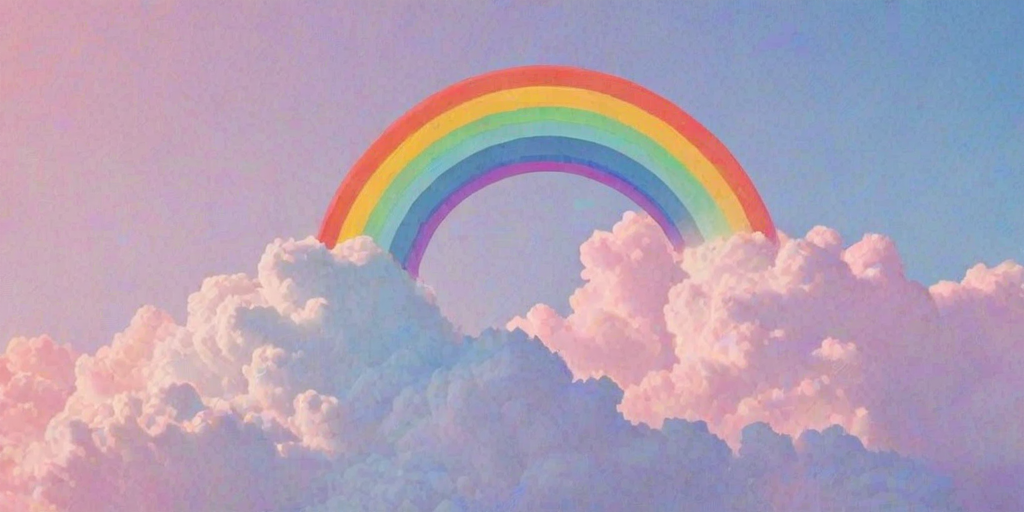 aesthetic wallpapers rainbow