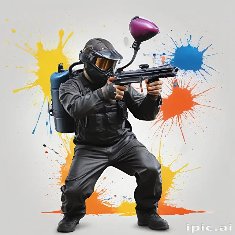 paintball splash png