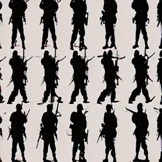 soldier silhouette