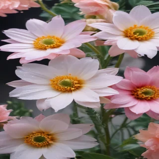 transparent flower background