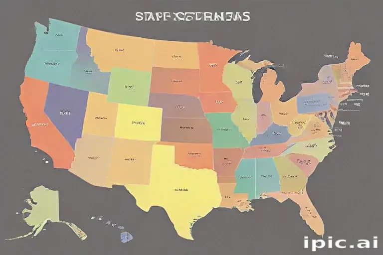 map of states