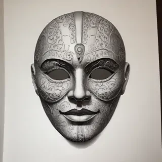 mask drawing