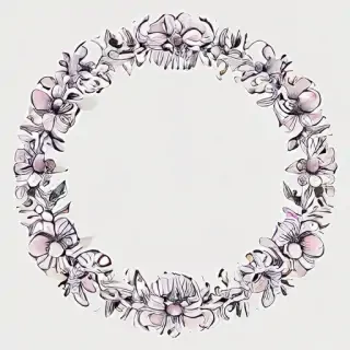 flower circle png