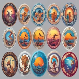 clipart of stickers