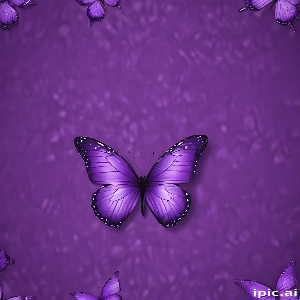purple wallpapers butterfly