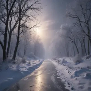 snowing png