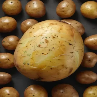 potato transparent