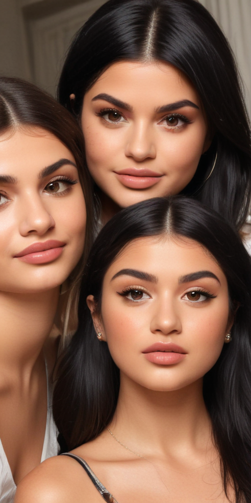 selena gomez hailey bieber kylie jenner