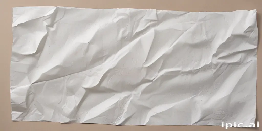 wrinkled paper overlay