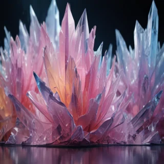 crystal background wallpaper