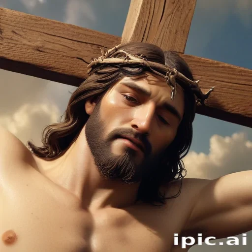 image of jesus on the cross